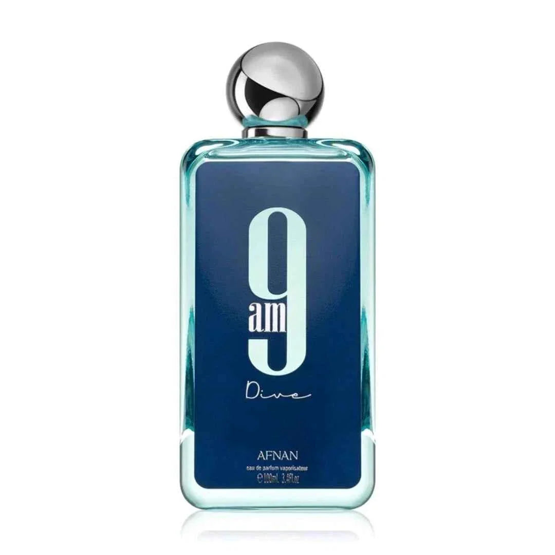Afnan 9AM Dive Perfumes EDP 3.4 Oz 100 ML For Unisex 🥇USA Seller