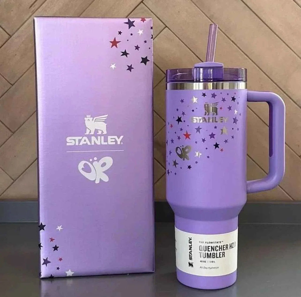 Stanley x Olivia Rodrigo Quencher H2.0 FlowState Tumbler 40oz | Limited Edition Purple