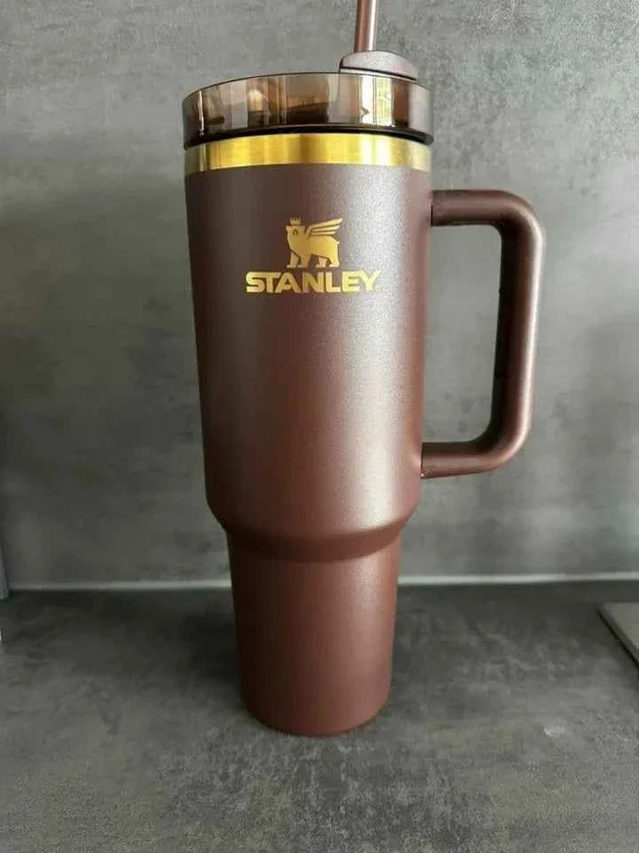 Stanley CHOCOLATE GOLD 40oz FACTORY SEALED Limited Quencher Tumbler NEW