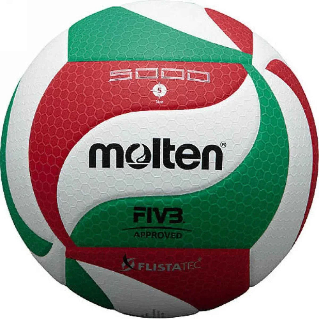 Molten V5M5000 Volleyball, Soft Touch, Indoor/Outdoor PU Microfiber Ball Size 5