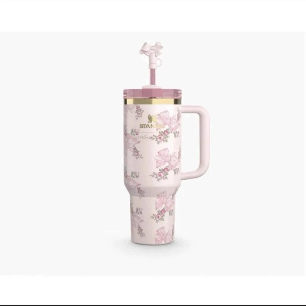 LoveShackFancy x Stanley | 40 OZ Rosa Beaux Pink